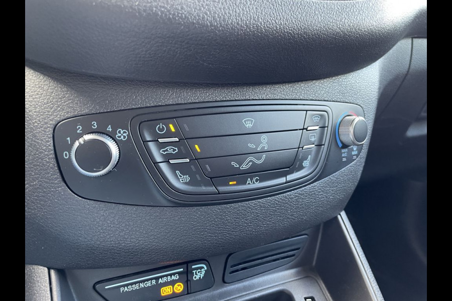Ford Transit Courier 1.5 TDCI E6 Trend BPM Vrij! Lease €142 p/m, Airco, Navi, PDC, Schuifdeur, Volledig onderhoudshistorie aanwezig