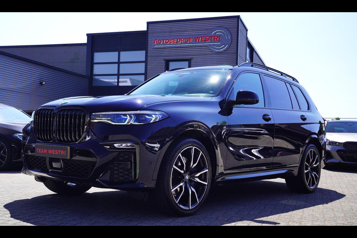 BMW X7 XDrive40i High Executive | Bowers&Wilkins | 7 Zits | Trekhaak | Skylounge | Head up | Drive Assistant | 360 cam | M-pakket BMW X7 XDrive40i High Executive | Bowers&Wilkins | 7 Zits | Trekhaak | Skylounge | Head up | Drive Assistant | 360 cam | M-pakket