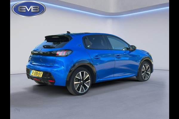 Peugeot e-208 EV GT 350 50 kWh, panoramadak, achteruitrijcamera, vele opties, 1e eigenaar, NL auto met nationale auto pas
