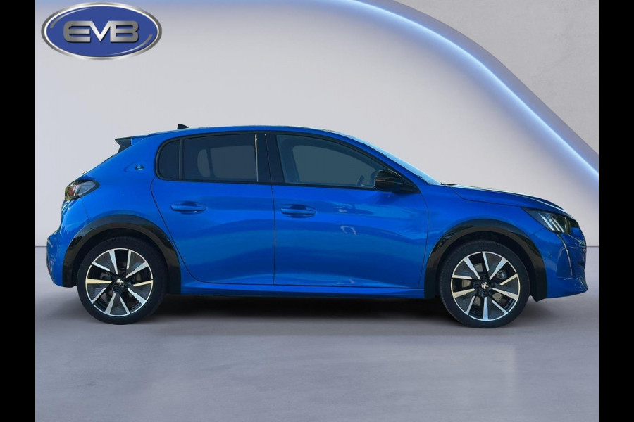 Peugeot e-208 EV GT 350 50 kWh, panoramadak, achteruitrijcamera, vele opties, 1e eigenaar, NL auto met nationale auto pas
