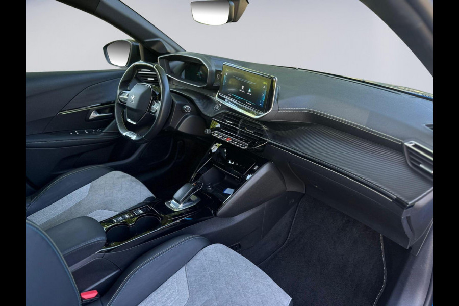 Peugeot e-208 EV GT 350 50 kWh, panoramadak, achteruitrijcamera, vele opties, 1e eigenaar, NL auto met nationale auto pas