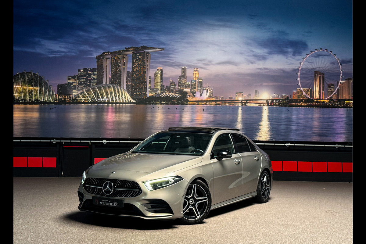 Mercedes-Benz A-Klasse 180 Business Solution AMG Pano|Memory|360|Burmester|Sfeer|1jGarantie| Mercedes-Benz A-Klasse 180 Business Solution AMG Pano|Memory|360|Burmester|Sfeer|1jGarantie|