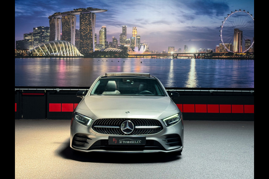 Mercedes-Benz A-Klasse 180 Business Solution AMG Pano|Memory|360|Burmester|Sfeer|1jGarantie|