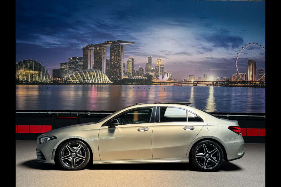 Mercedes-Benz A-Klasse 180 Business Solution AMG Pano|Memory|360|Burmester|Sfeer|1jGarantie|