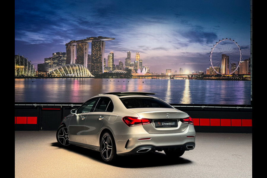 Mercedes-Benz A-Klasse 180 Business Solution AMG Pano|Memory|360|Burmester|Sfeer|1jGarantie|