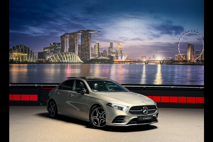 Mercedes-Benz A-Klasse 180 Business Solution AMG Pano|Memory|360|Burmester|Sfeer|1jGarantie|