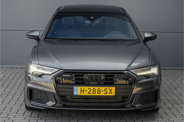 Audi A6 Avant 55 TFSI Quattro Design S Pano Luchtvering 4WS Trekhaak 21" Vossen