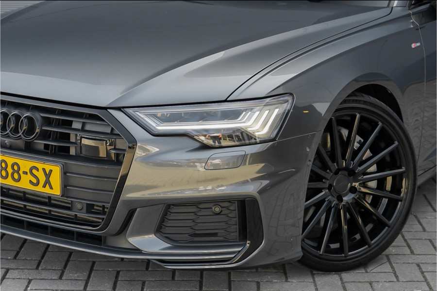 Audi A6 Avant 55 TFSI Quattro Design S Pano Luchtvering 4WS Trekhaak 21" Vossen