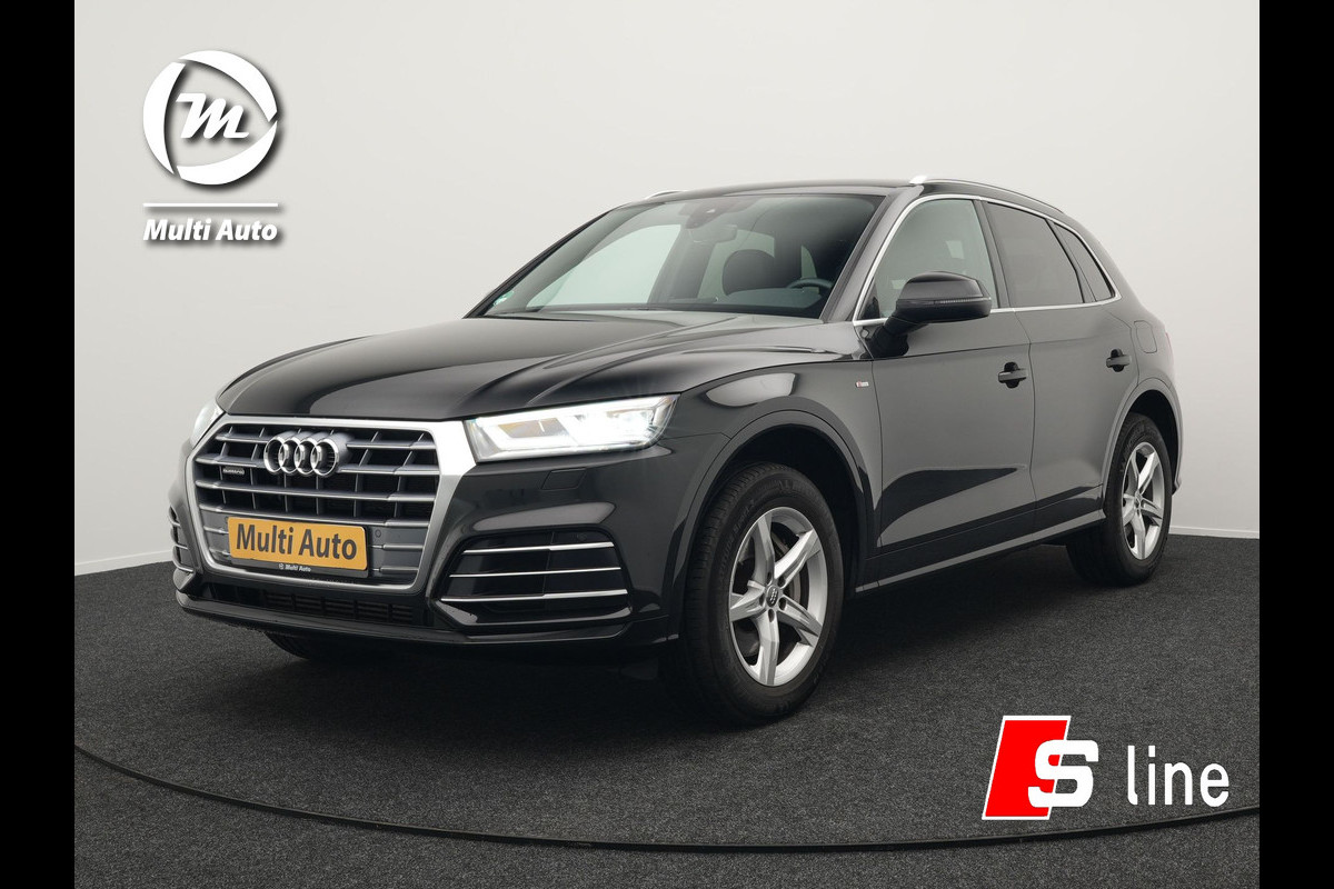 Audi Q5 50 TFSI e Quattro S Line Plug In Hybrid 299pk Dealer O.H PHEV | Alcantara Sportstoelen Verwarmd | Virtual Cockpit | Camera | Navi Plus | BLIS | LED | DAB | Audi Q5 50 TFSI e Quattro S Line Plug In Hybrid 299pk Dealer O.H PHEV | Alcantara Sportstoelen Verwarmd | Virtual Cockpit | Camera | Navi Plus | BLIS | LED | DAB |