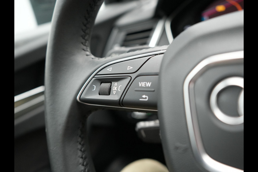 Audi Q5 50 TFSI e Quattro S Line Plug In Hybrid 299pk Dealer O.H PHEV | Alcantara Sportstoelen Verwarmd | Virtual Cockpit | Camera | Navi Plus | BLIS | LED | DAB |