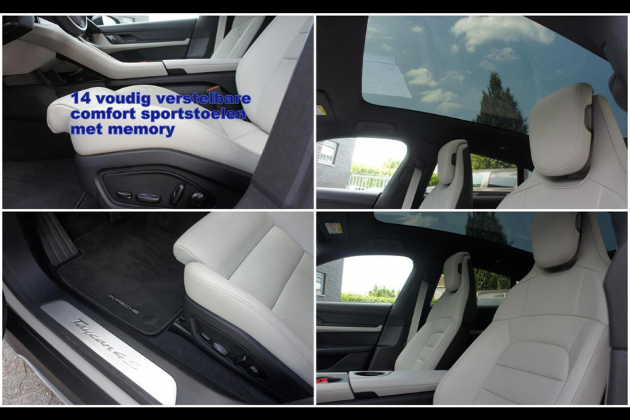 Porsche Taycan Cross Turismo 4S 571pk Acc|4wiel sturing|Pano 4S 93 kWh