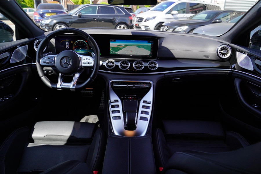 Mercedes-Benz AMG GT 4-Door Coupe AMG 43 4MATIC+ Premium Plus | Schuif/kanteldak | Burmester | LED | Designo Matte grey | 360 cam