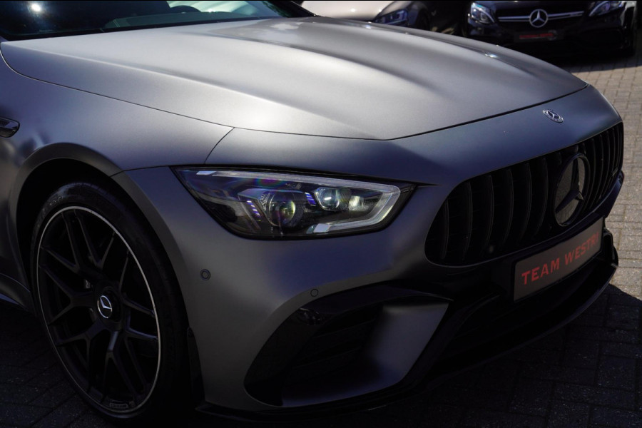 Mercedes-Benz AMG GT 4-Door Coupe AMG 43 4MATIC+ Premium Plus | Schuif/kanteldak | Burmester | LED | Designo Matte grey | 360 cam