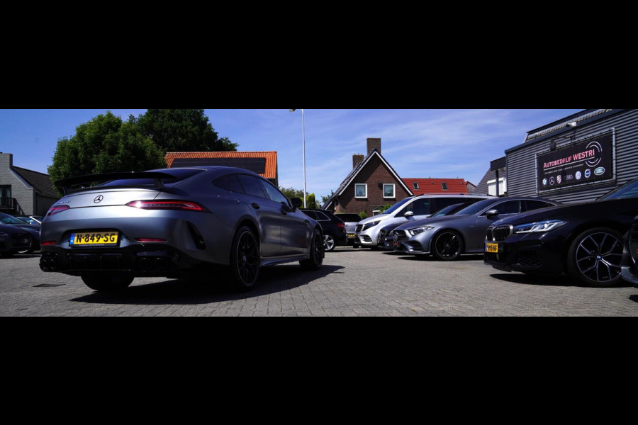 Mercedes-Benz AMG GT 4-Door Coupe AMG 43 4MATIC+ Premium Plus | Schuif/kanteldak | Burmester | LED | Designo Matte grey | 360 cam