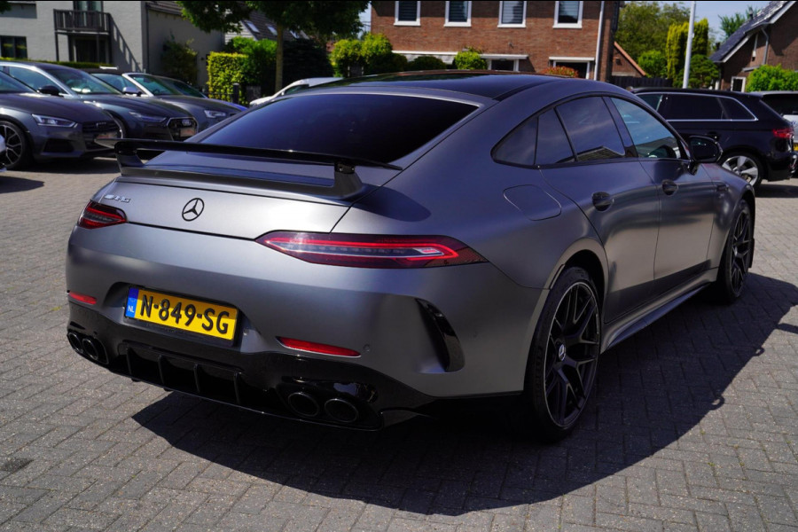 Mercedes-Benz AMG GT 4-Door Coupe AMG 43 4MATIC+ Premium Plus | Schuif/kanteldak | Burmester | LED | Designo Matte grey | 360 cam
