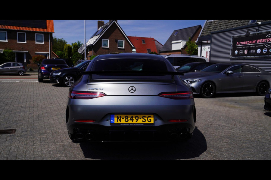 Mercedes-Benz AMG GT 4-Door Coupe AMG 43 4MATIC+ Premium Plus | Schuif/kanteldak | Burmester | LED | Designo Matte grey | 360 cam