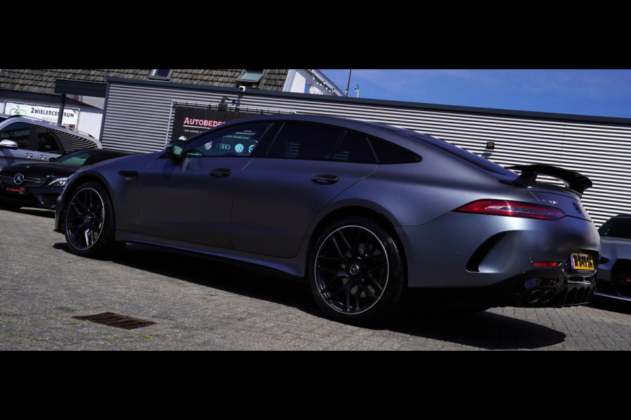 Mercedes-Benz AMG GT 4-Door Coupe AMG 43 4MATIC+ Premium Plus | Schuif/kanteldak | Burmester | LED | Designo Matte grey | 360 cam