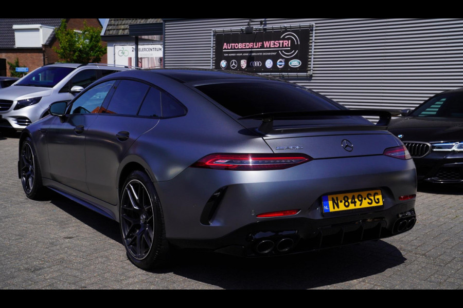 Mercedes-Benz AMG GT 4-Door Coupe AMG 43 4MATIC+ Premium Plus | Schuif/kanteldak | Burmester | LED | Designo Matte grey | 360 cam