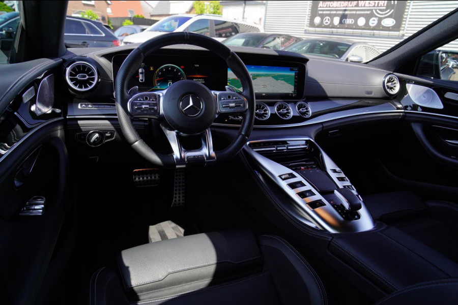 Mercedes-Benz AMG GT 4-Door Coupe AMG 43 4MATIC+ Premium Plus | Schuif/kanteldak | Burmester | LED | Designo Matte grey | 360 cam