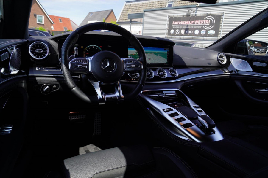 Mercedes-Benz AMG GT 4-Door Coupe AMG 43 4MATIC+ Premium Plus | Schuif/kanteldak | Burmester | LED | Designo Matte grey | 360 cam