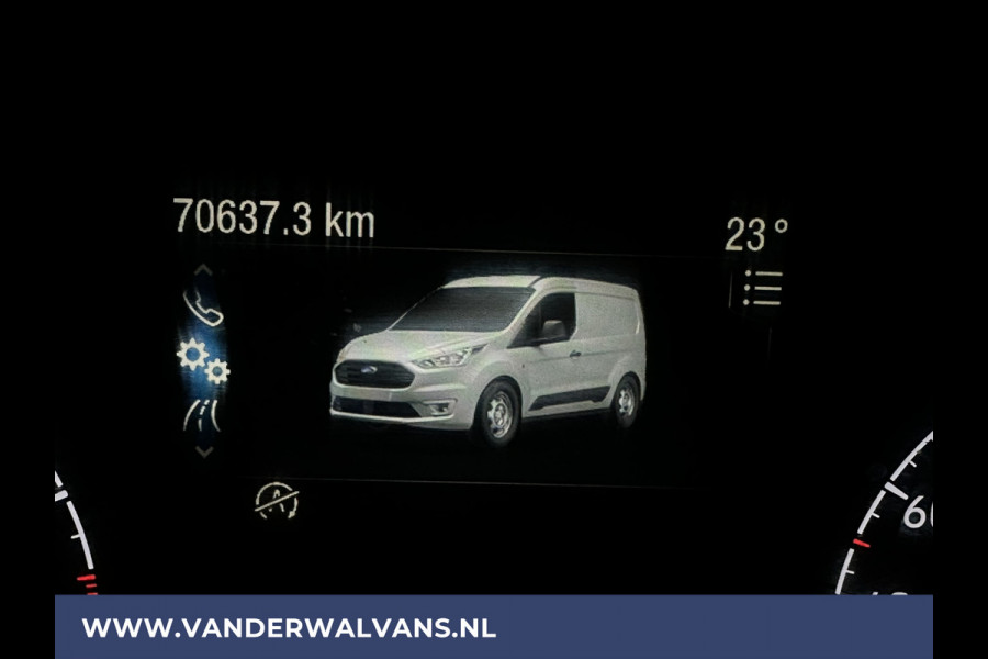 Ford Transit Connect 1.5 EcoBlue 101pk L1H1 Euro6 Airco | 3-Zits | Camera | Android Auto | Verwarmde voorruit | Stoelverwarming Parkeersensoren, Zijdeur