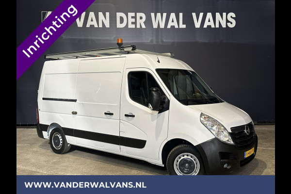 Opel Movano 2.3 CDTI 146pk L2H2 Inrichting Euro6 Airco | Imperiaal | Camera | Navigatie | Cruisecontrol | 2500kg Trekhaak Parkeersensoren, Bijrijdersbank