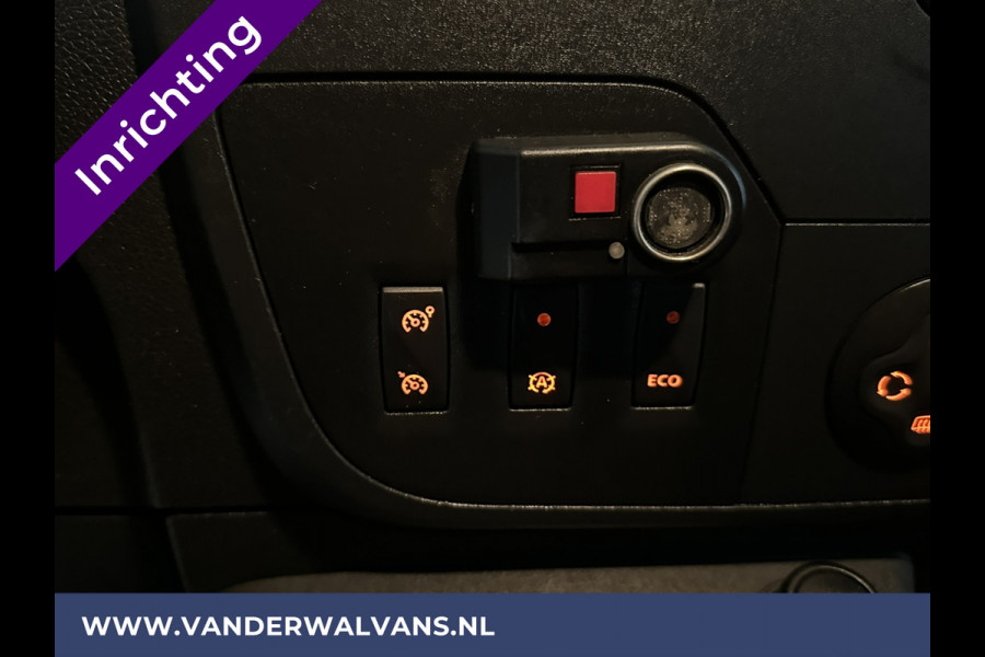 Opel Movano 2.3 CDTI 146pk L2H2 Inrichting Euro6 Airco | Imperiaal | Camera | Navigatie | Cruisecontrol | 2500kg Trekhaak Parkeersensoren, Bijrijdersbank