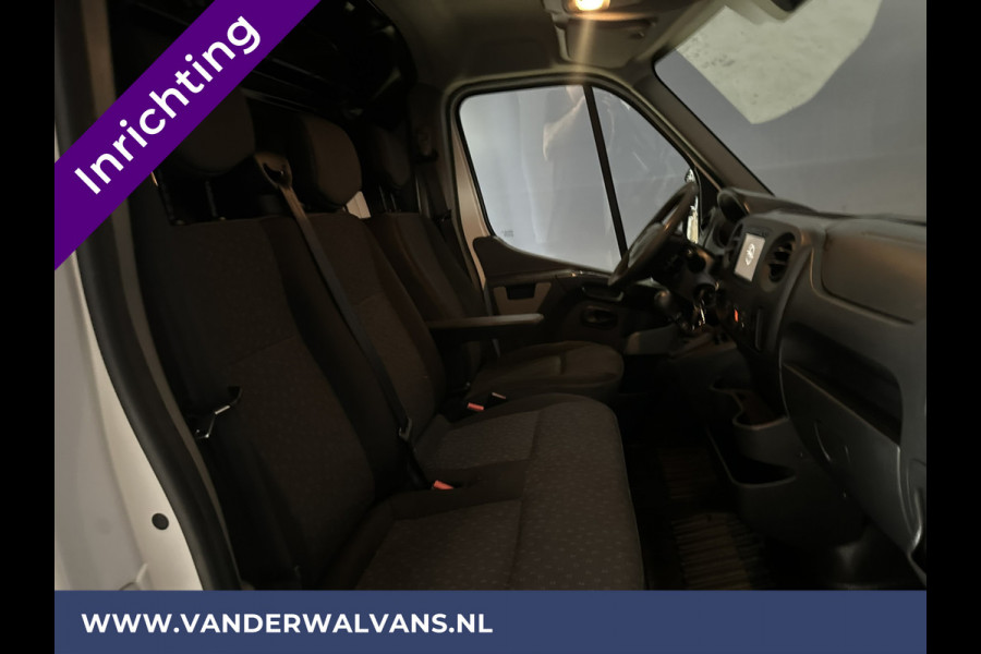 Opel Movano 2.3 CDTI 146pk L2H2 Inrichting Euro6 Airco | Imperiaal | Camera | Navigatie | Cruisecontrol | 2500kg Trekhaak Parkeersensoren, Bijrijdersbank