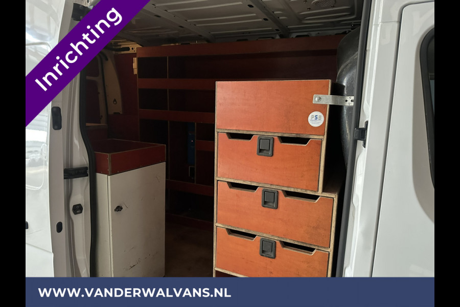 Opel Movano 2.3 CDTI 146pk L2H2 Inrichting Euro6 Airco | Imperiaal | Camera | Navigatie | Cruisecontrol | 2500kg Trekhaak Parkeersensoren, Bijrijdersbank