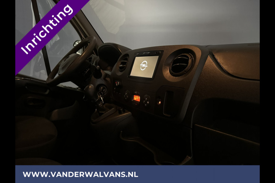 Opel Movano 2.3 CDTI 146pk L2H2 Inrichting Euro6 Airco | Imperiaal | Camera | Navigatie | Cruisecontrol | 2500kg Trekhaak Parkeersensoren, Bijrijdersbank