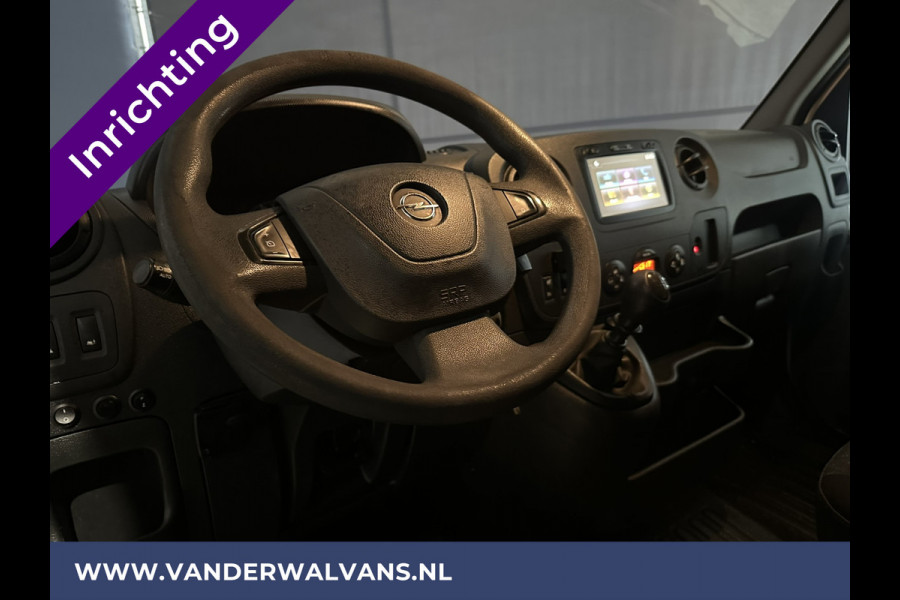 Opel Movano 2.3 CDTI 146pk L2H2 Inrichting Euro6 Airco | Imperiaal | Camera | Navigatie | Cruisecontrol | 2500kg Trekhaak Parkeersensoren, Bijrijdersbank