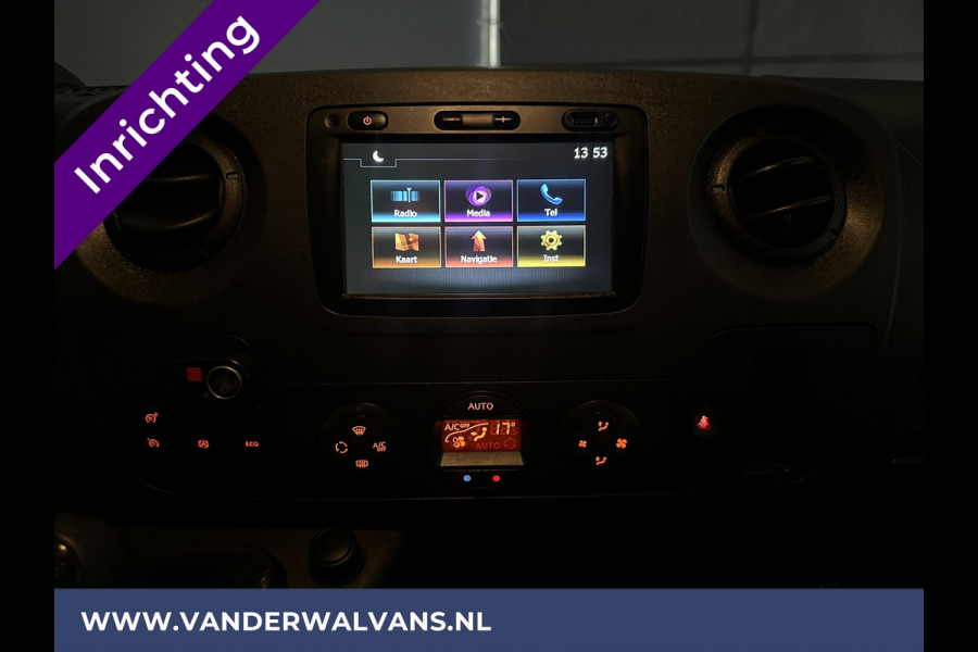 Opel Movano 2.3 CDTI 146pk L2H2 Inrichting Euro6 Airco | Imperiaal | Camera | Navigatie | Cruisecontrol | 2500kg Trekhaak Parkeersensoren, Bijrijdersbank