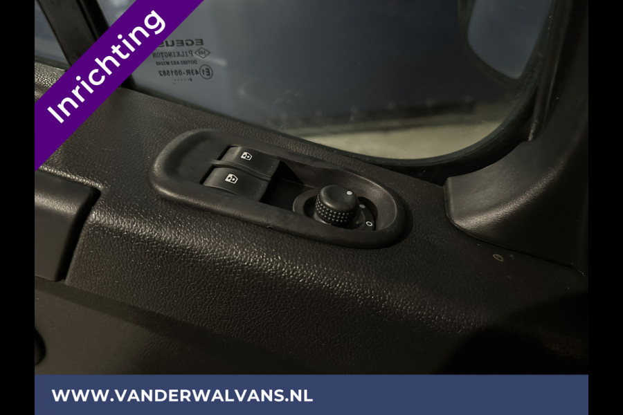 Opel Movano 2.3 CDTI 146pk L2H2 Inrichting Euro6 Airco | Imperiaal | Camera | Navigatie | Cruisecontrol | 2500kg Trekhaak Parkeersensoren, Bijrijdersbank