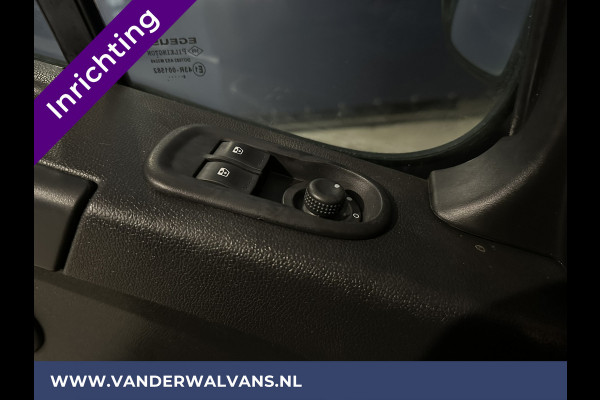 Opel Movano 2.3 CDTI 146pk L2H2 Inrichting Euro6 Airco | Imperiaal | Camera | Navigatie | Cruisecontrol | 2500kg Trekhaak Parkeersensoren, Bijrijdersbank