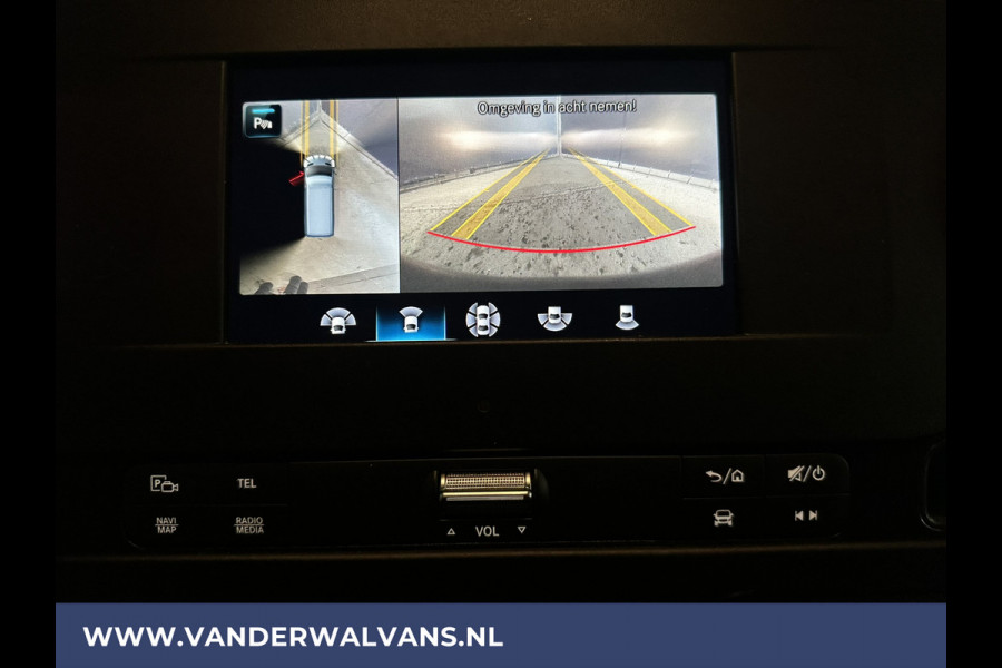 Mercedes-Benz Sprinter 315 CDI 150pk L3H2 Euro6 ** Airco | 360 graden Camera | Navigatie | Cruisecontrol | Chauffeursstoel Parkeersensoren, Stoelverwarming, Bijrijdersbank