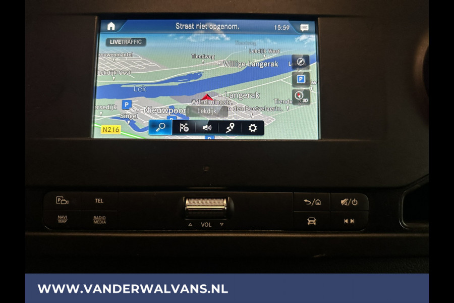 Mercedes-Benz Sprinter 315 CDI 150pk L3H2 Euro6 ** Airco | 360 graden Camera | Navigatie | Cruisecontrol | Chauffeursstoel Parkeersensoren, Stoelverwarming, Bijrijdersbank