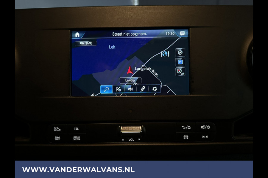 Mercedes-Benz Sprinter 316 CDI 164pk L3H2 Euro6 Airco | 360 graden Camera | Navigatie | Cruisecontrol | Chauffeursstoel Parkeersensoren, Stoelverwarming, Bijrijdersbank