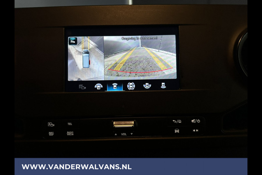 Mercedes-Benz Sprinter 316 CDI 164pk L3H2 Euro6 Airco | 360 graden Camera | Navigatie | Cruisecontrol | Chauffeursstoel Parkeersensoren, Stoelverwarming, Bijrijdersbank