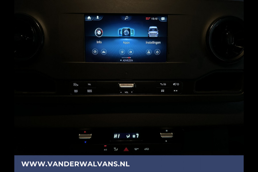 Mercedes-Benz Sprinter 316 CDI 164pk L3H2 Euro6 Airco | 360 graden Camera | Navigatie | Cruisecontrol | Chauffeursstoel Parkeersensoren, Stoelverwarming, Bijrijdersbank