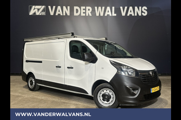 Opel Vivaro 1.6 CDTI 126pk L2H1 Euro6 Airco | 2x Zijdeur | Navigatie | LED | Camera | Cruisecontrol | Imperiaal | Trekhaak Parkeersensoren, Bijrijdersbank