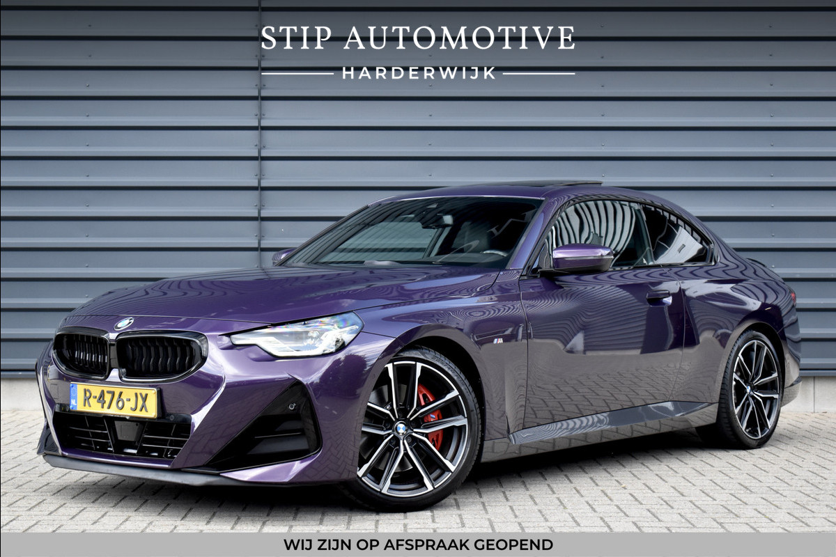 BMW 2 Serie Coupe 220i High Executive M Sport | Schuif-/Kanteldak | 19'' Velgen | Elektrisch vers. Stoelen + Memory | Camera | CarPlay | BMW 2 Serie Coupe 220i High Executive M Sport | Schuif-/Kanteldak | 19'' Velgen | Elektrisch vers. Stoelen + Memory | Camera | CarPlay |