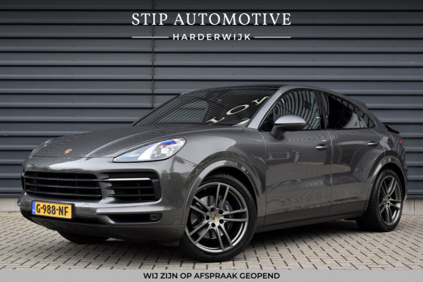 Porsche Cayenne Coupé 3.0 E-Hybrid 462pk | Panoramadak | Sport Chrono | Achterasbesturing | 21'' Velgen | Leder Dashbord | Orig. NL |