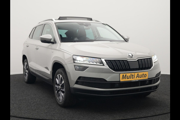 Škoda Karoq 1.5 TSI ACT Style 150pk DSG | Panodak | Trekhaak af Fabriek | Adaptive Cruise | Camera | Virtual | Apple Carplay | Sportstoelen Verwarm | 17"L.M | Keyless |
