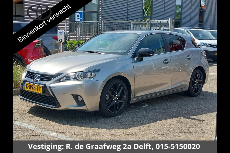 Lexus CT 200h F-Sport Edition | Navigatie | Half Leder | Camera |
