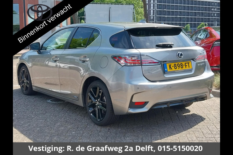 Lexus CT 200h F-Sport Edition | Navigatie | Half Leder | Camera |