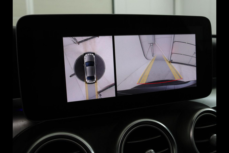 Mercedes-Benz C-Klasse 180 Business Solution AMG | Panoramadak | Leder | Stoelverwarming | Cruise control | 360 Camera | Elektrische achterklep | Carplay | Burmester