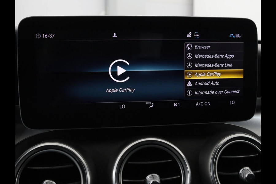 Mercedes-Benz C-Klasse 180 Business Solution AMG | Panoramadak | Leder | Stoelverwarming | Cruise control | 360 Camera | Elektrische achterklep | Carplay | Burmester