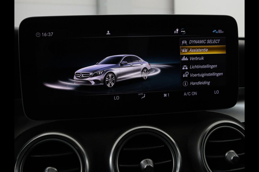 Mercedes-Benz C-Klasse 180 Business Solution AMG | Panoramadak | Leder | Stoelverwarming | Cruise control | 360 Camera | Elektrische achterklep | Carplay | Burmester