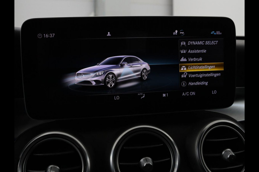 Mercedes-Benz C-Klasse 180 Business Solution AMG | Panoramadak | Leder | Stoelverwarming | Cruise control | 360 Camera | Elektrische achterklep | Carplay | Burmester