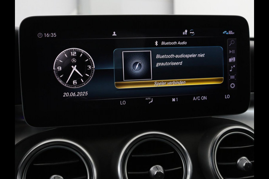 Mercedes-Benz C-Klasse 180 Business Solution AMG | Panoramadak | Leder | Stoelverwarming | Cruise control | 360 Camera | Elektrische achterklep | Carplay | Burmester